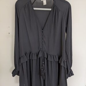 H&M black dress